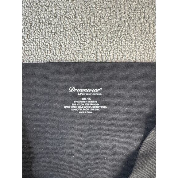 NWT Cato Dreamwear Shapewear 2 Piece Set Seamless Black Size 1X - Picture 9 of 9